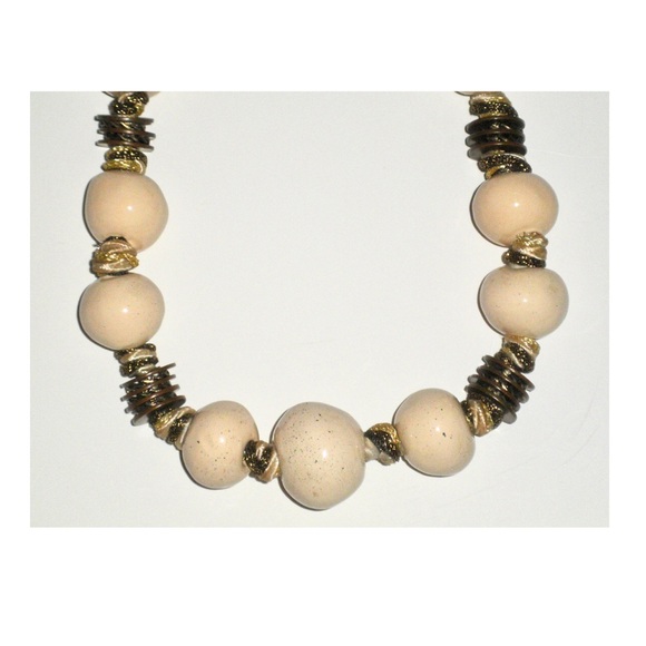 UNFINISHED OX BONE NECKLACE - Picture 3 of 7